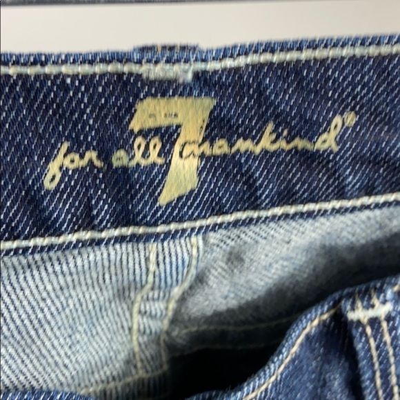 7 for all mankind straight leg jeans size 25 - Picture 2 of 13